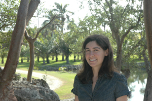 Tracy Monique Magellan at Montgomery Botanical Center.