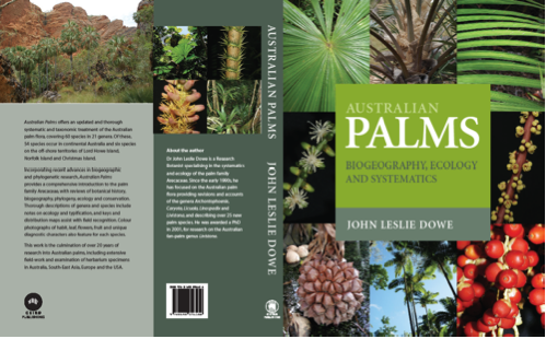 Cover Illustration for Australian Palms