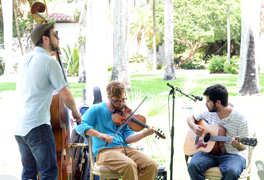 Photo of Musicians at the 2014 International Palm Society Biennial