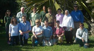 NTBG- Kampong Fairchild Medal 2011 Speakers visiting Montgomery Botanical Center (MBC).