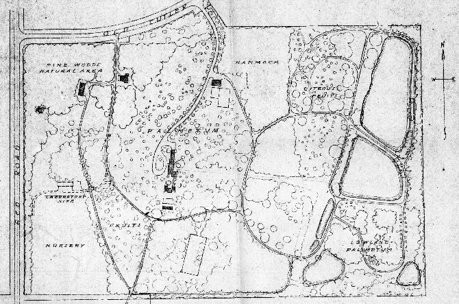 plotted planning map of the Montgomery Property