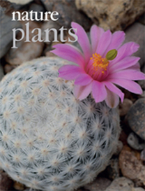 The cover of Nature Plants