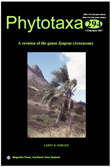 Cover of Phytotaxa 294