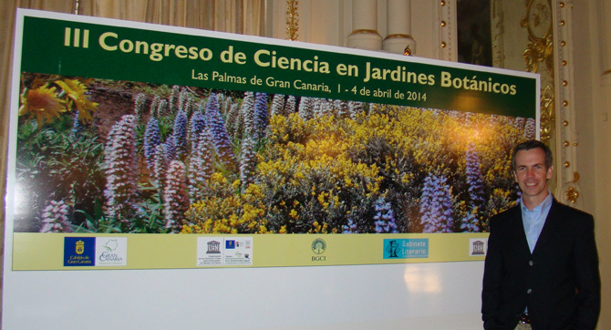 Montgomery’s work featured at Botanic Garden Science Congress